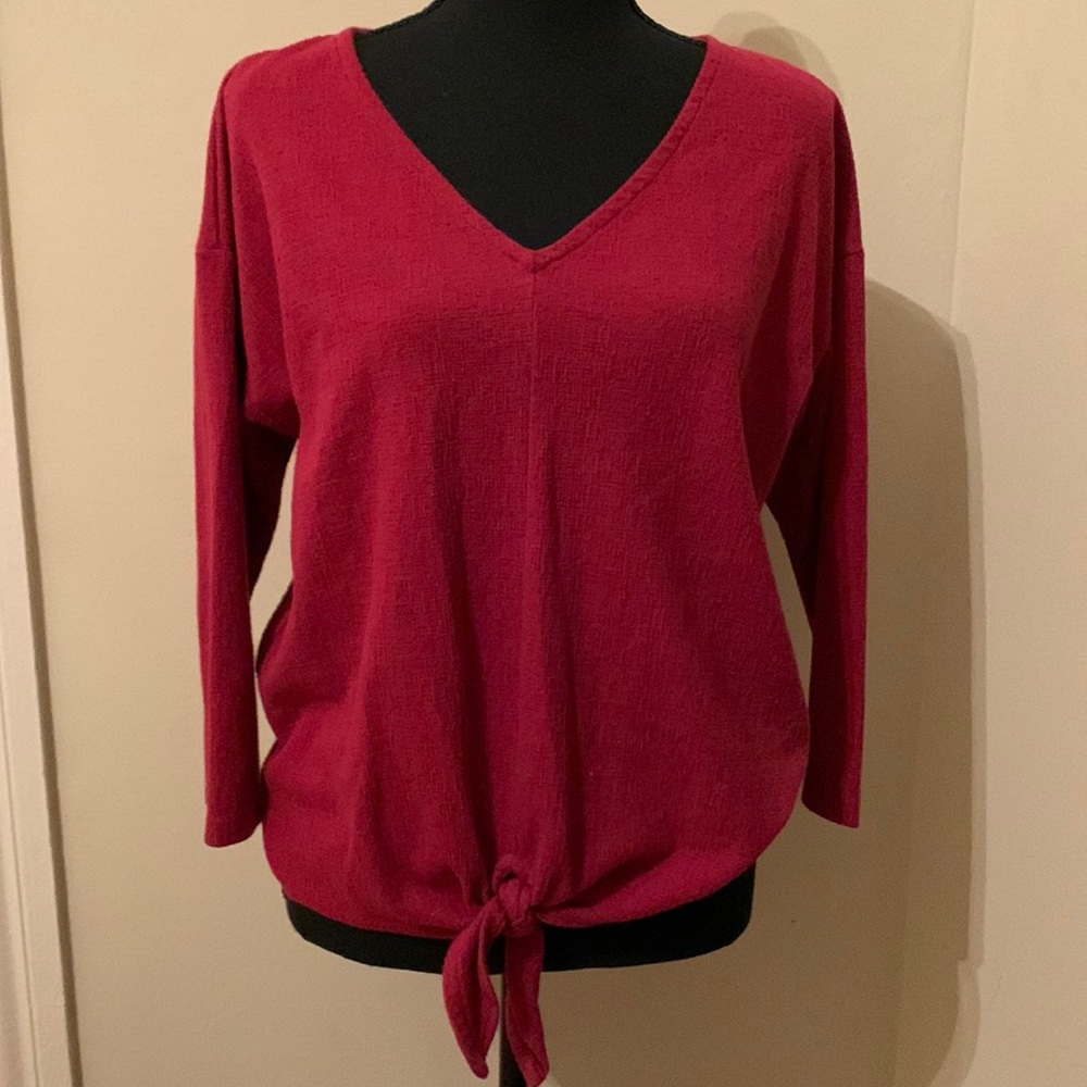 Old Navy V-Neck Pullover Top SZ MED EUC